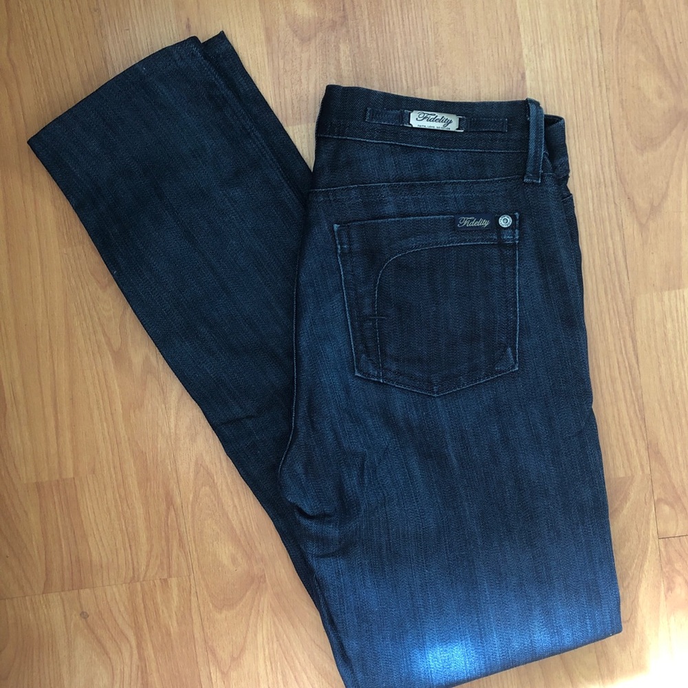 Fidelity denim jeans Mid rise premium denim